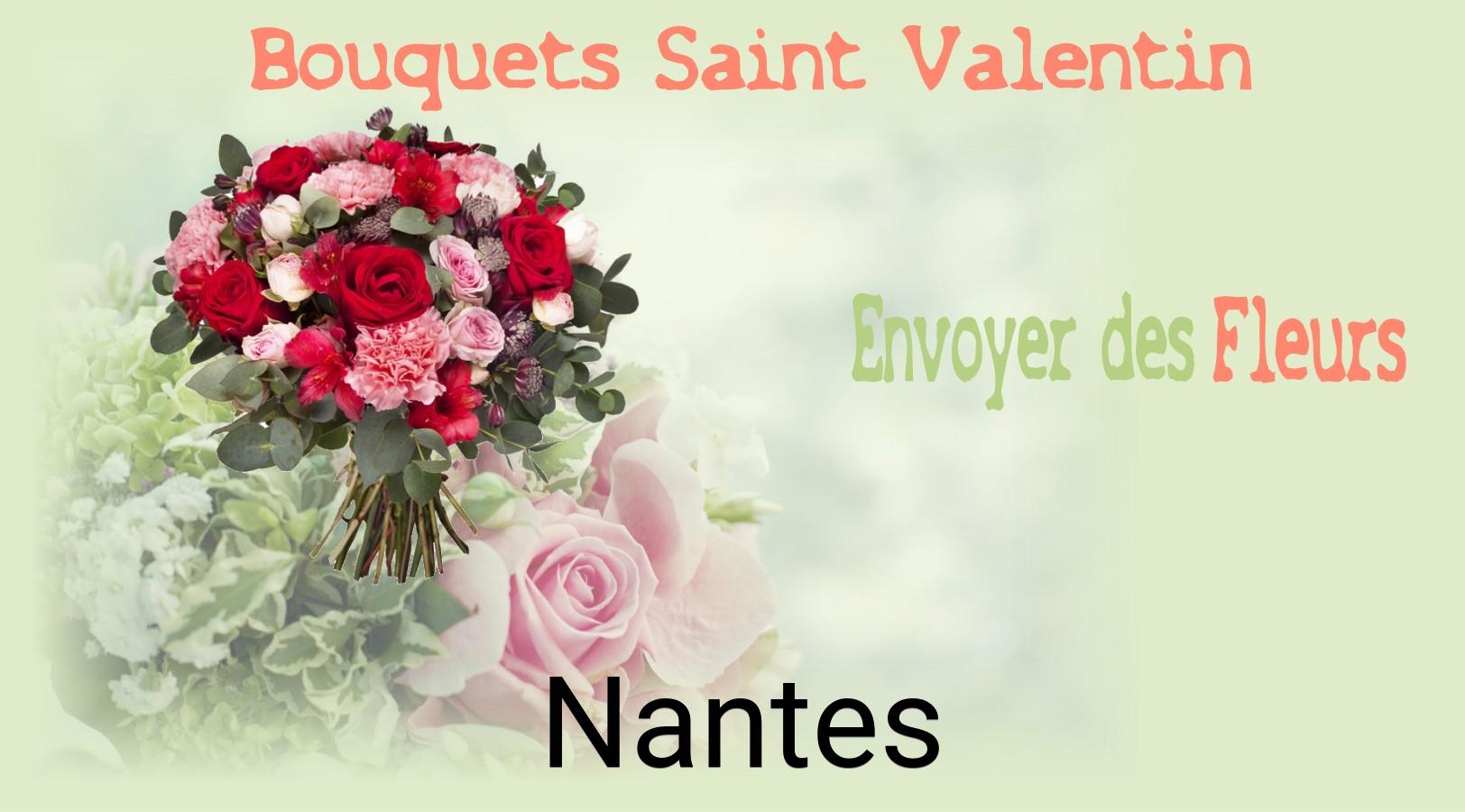 Roses de Saint-Valentin livrées à Nantes